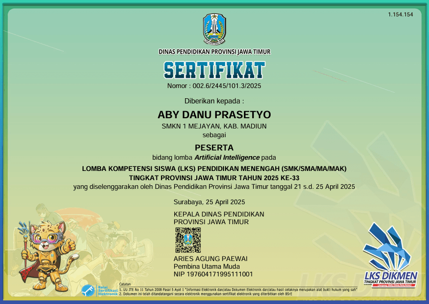 LKS AI Provinsi Jawa Timur